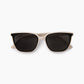 Cream Acetate Square Sunglasses
