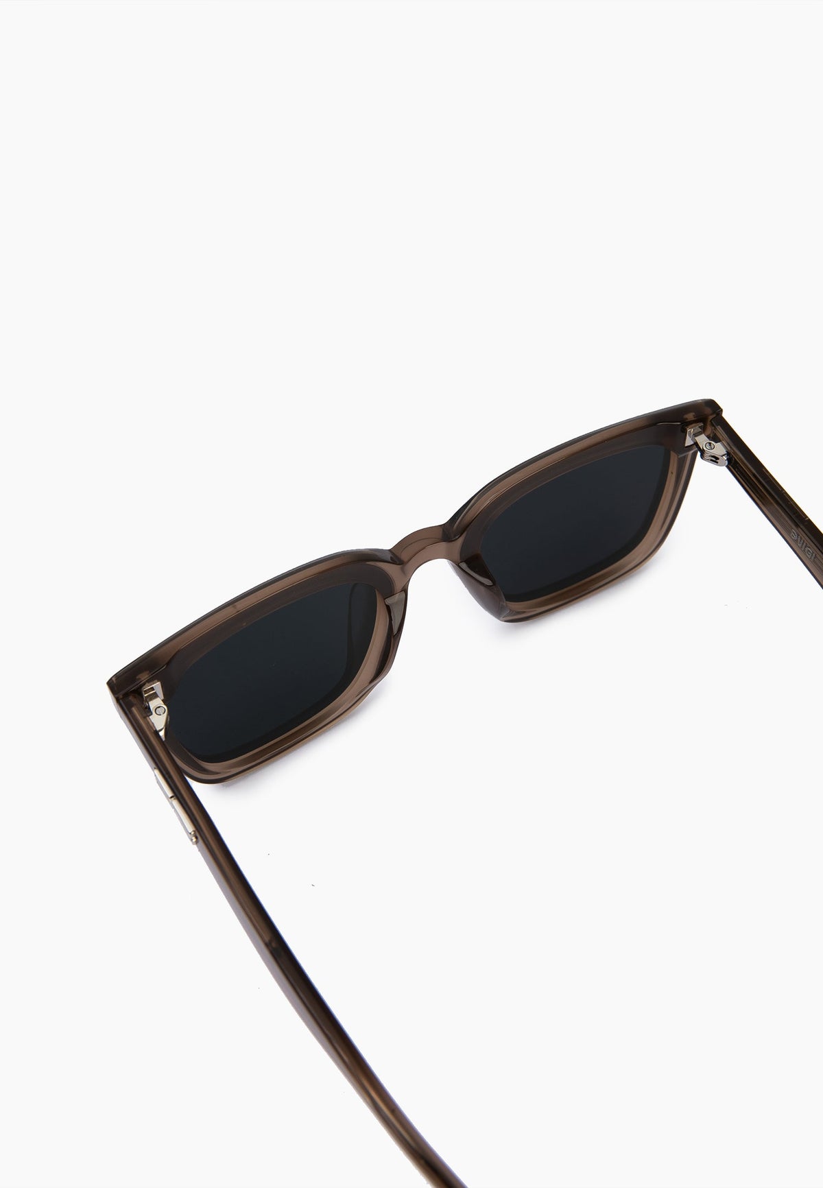 Smoky Taupe Square Sunglasses