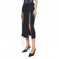 SKIRT WITH GROMMETS