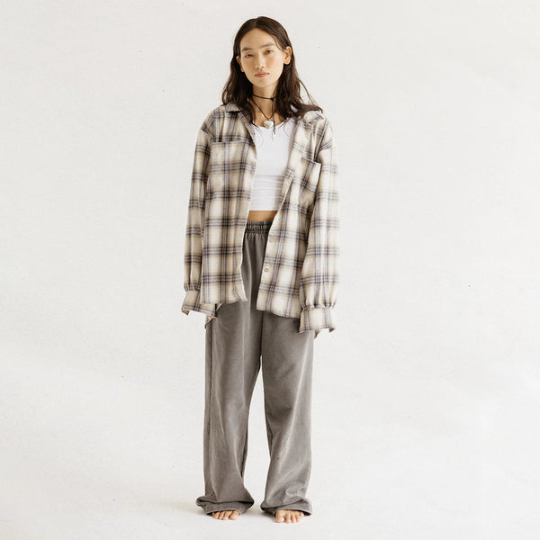 FEDORA FLANNEL SHIRT – Cantik