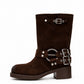 Brown Harness Boots