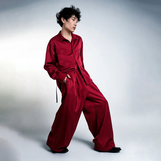 GRACE PANTS RED
