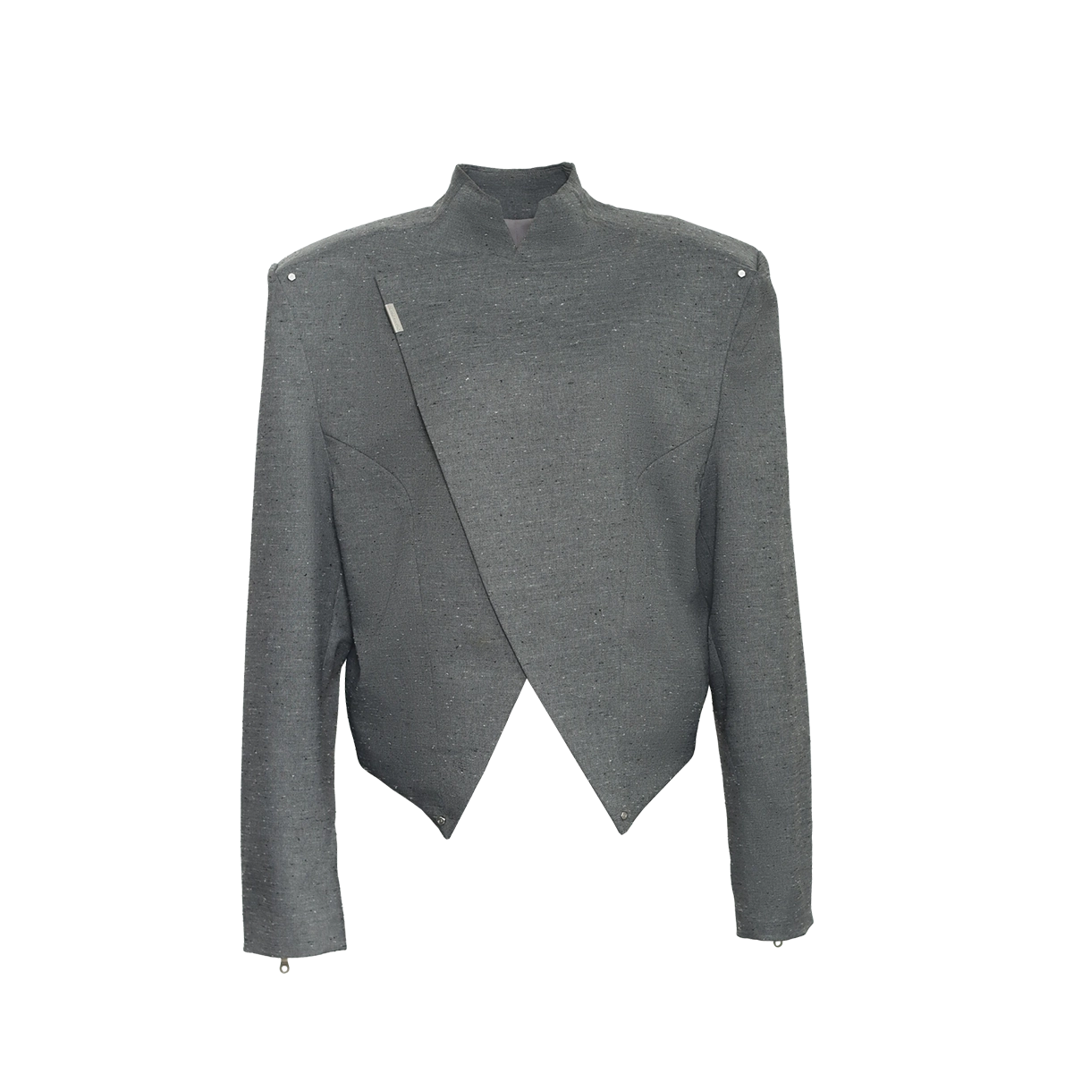 ANGULAR BOXY BESKAP GRAY