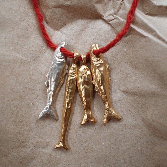Necklace Oona Amulet in Silver