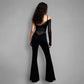 Mesh Catsuit In Black