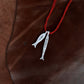 Necklace Asho Amulet in Silver