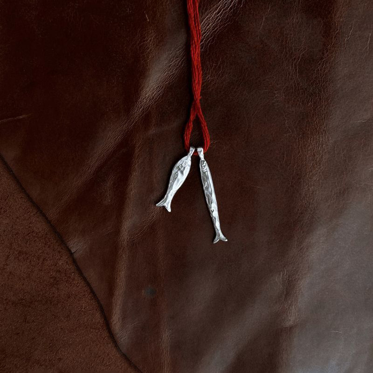 Necklace Asho Amulet in Silver