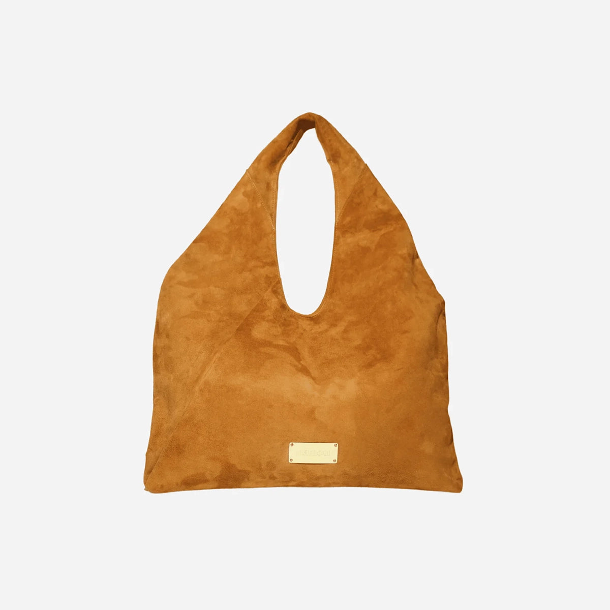 The triangle Suede - Camel