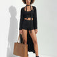 Black Cross Sandals