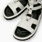 White Chain Sandals