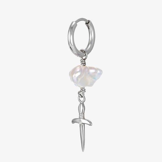 Earring Sword Silver