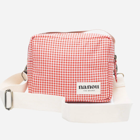Corto camera case Vichy - Red