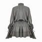 Barocco Dress in Grey
