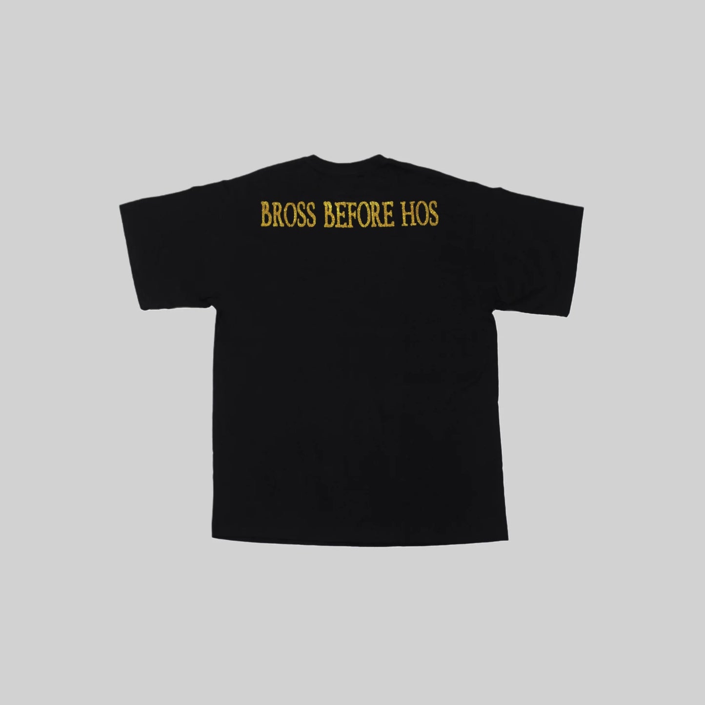 T-SHIRT PLANT PRINT BLACK