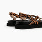 Leopard Strap Sandals