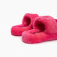 Pink Fur Slippers