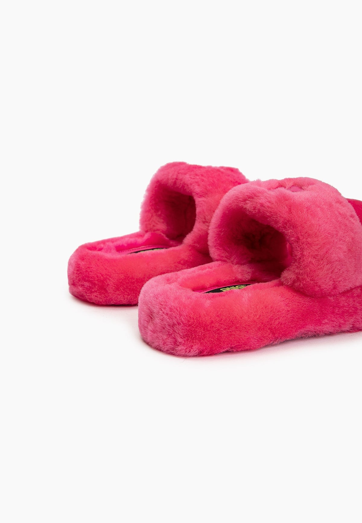 Pink Fur Slippers