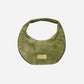 The Circle bag Medium Suede- Olive