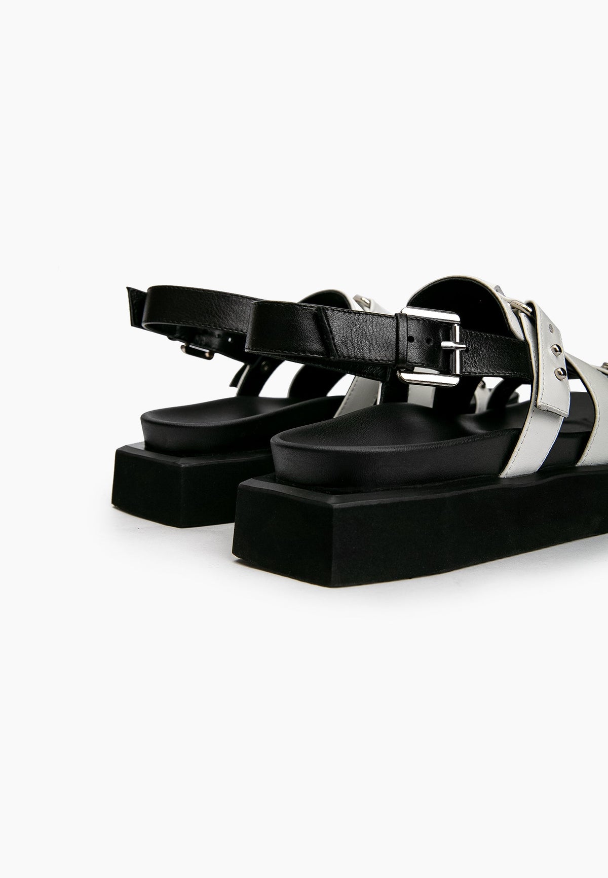 White Strap Sandals