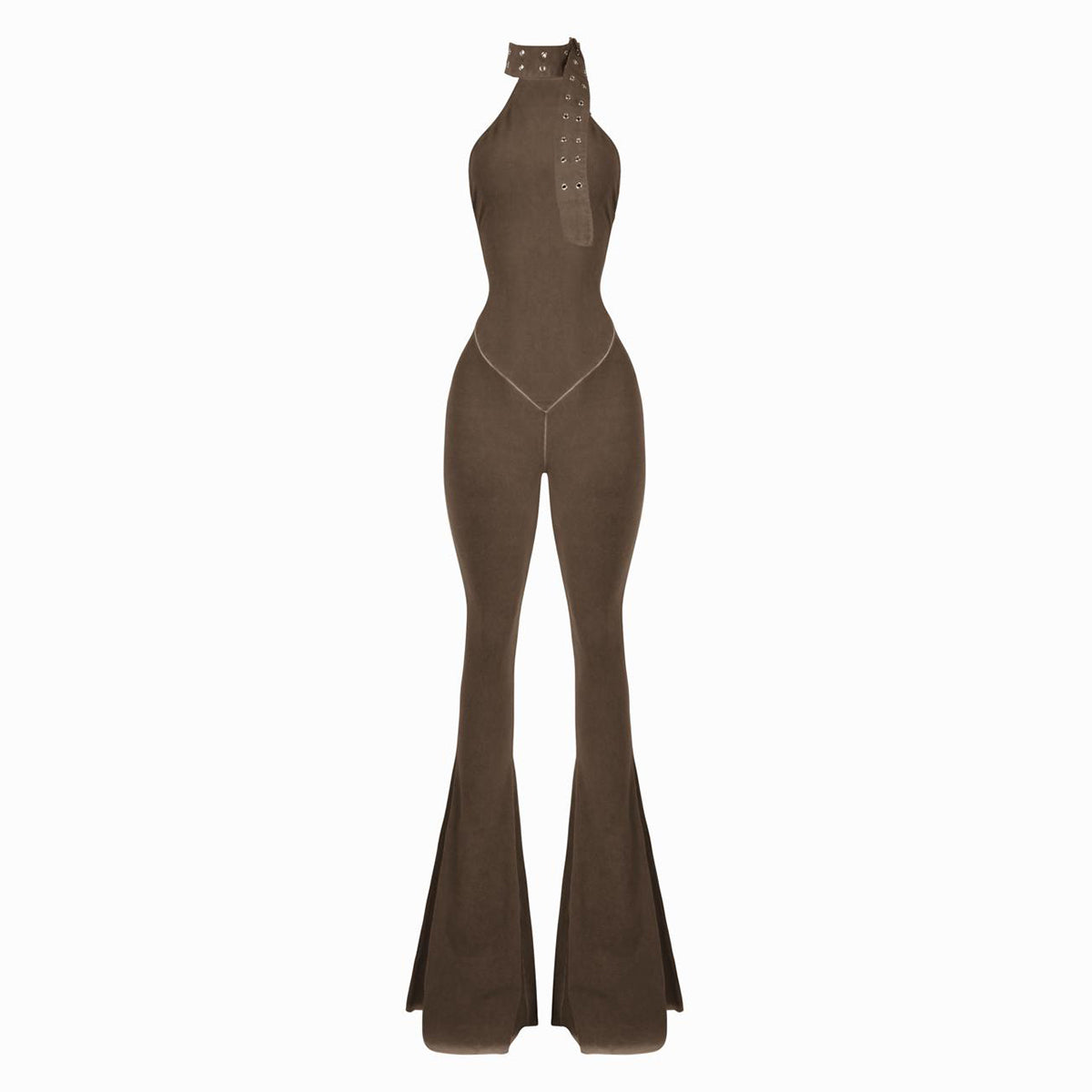Valkyrie Long Catsuit Brown