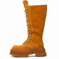 Camel Suede Boots