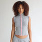 Magnolia Knit Zip Top