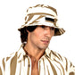 CREAM & CAMEL BUCKET HAT