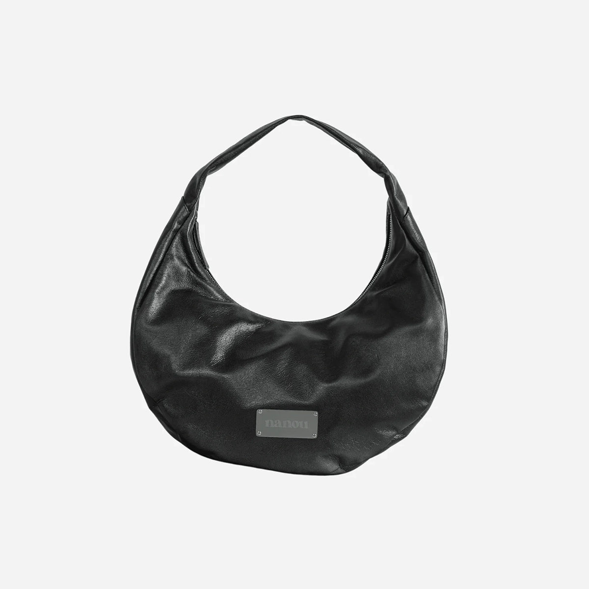 The Circle bag Medium - Charcoal