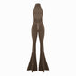 Valkyrie Long Catsuit Brown
