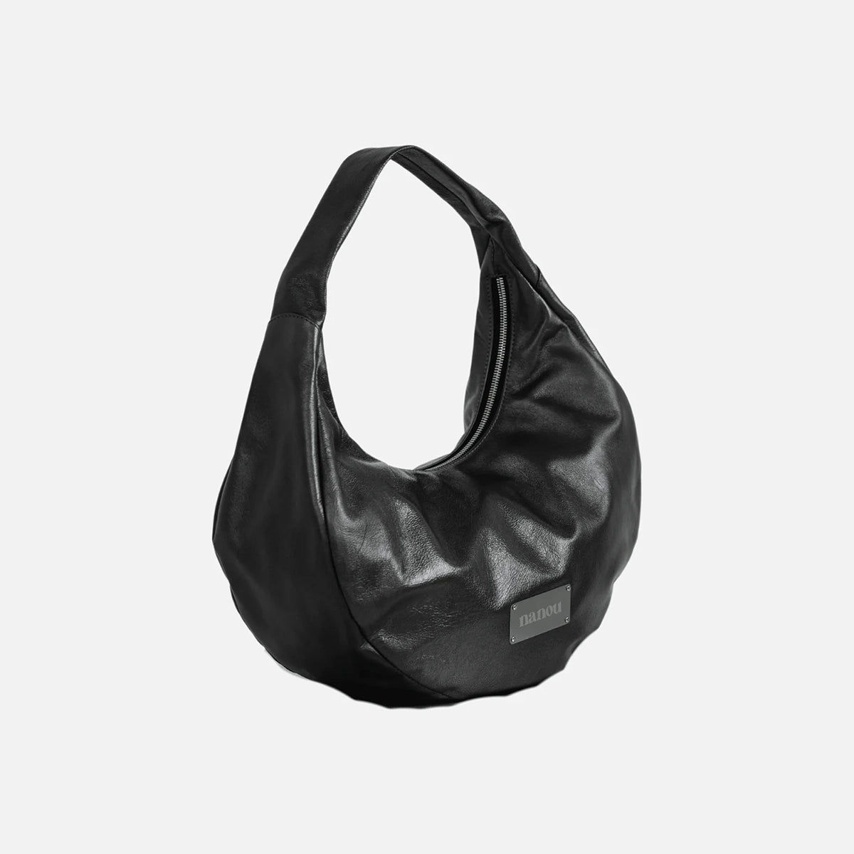 The Circle bag Medium - Charcoal