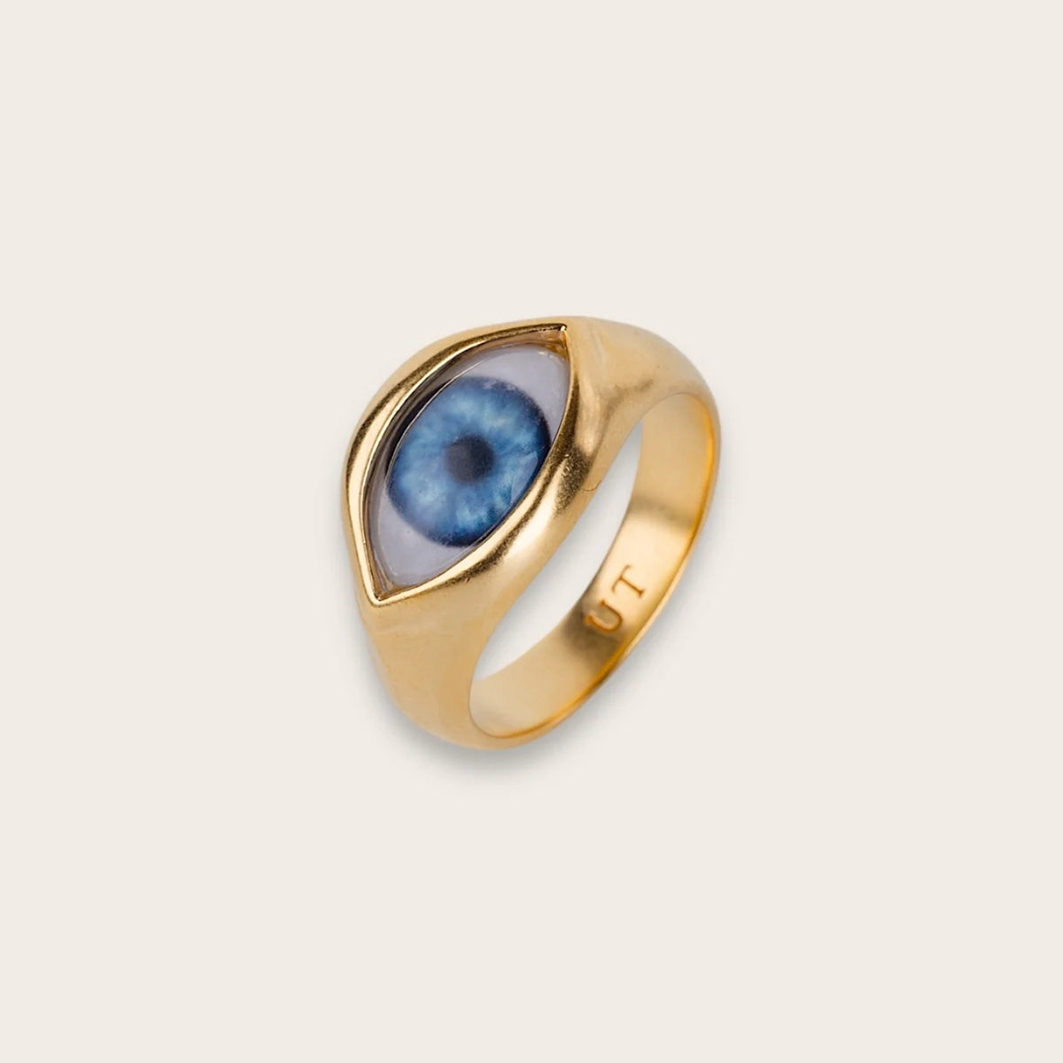 EYE RING IN GOLD