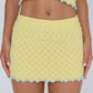 Gardenia Knit Mini Skirt