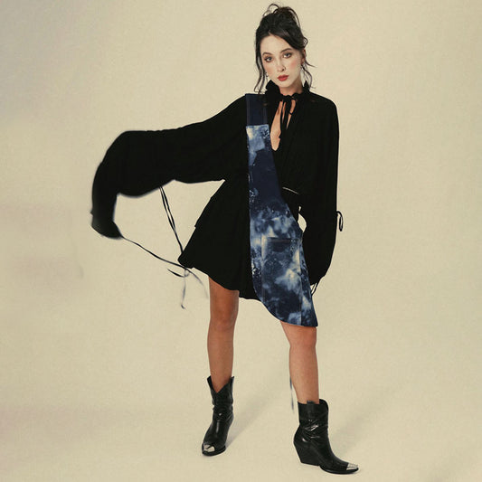 Barocco Dress in Black