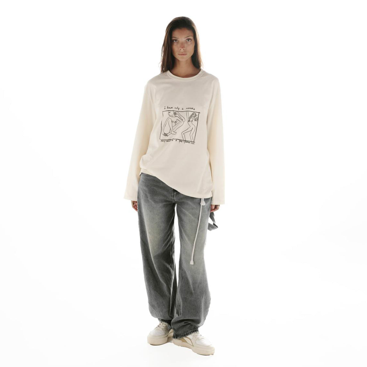 Lemur Oversized Longsleeve Reflection