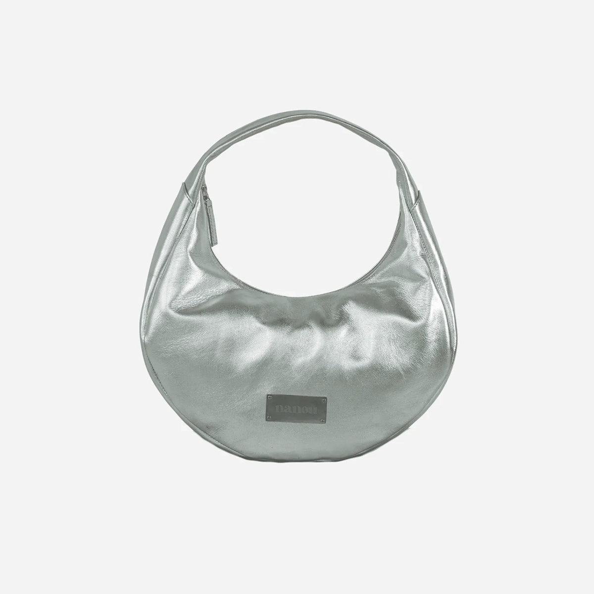 The Circle bag Medium - Silver