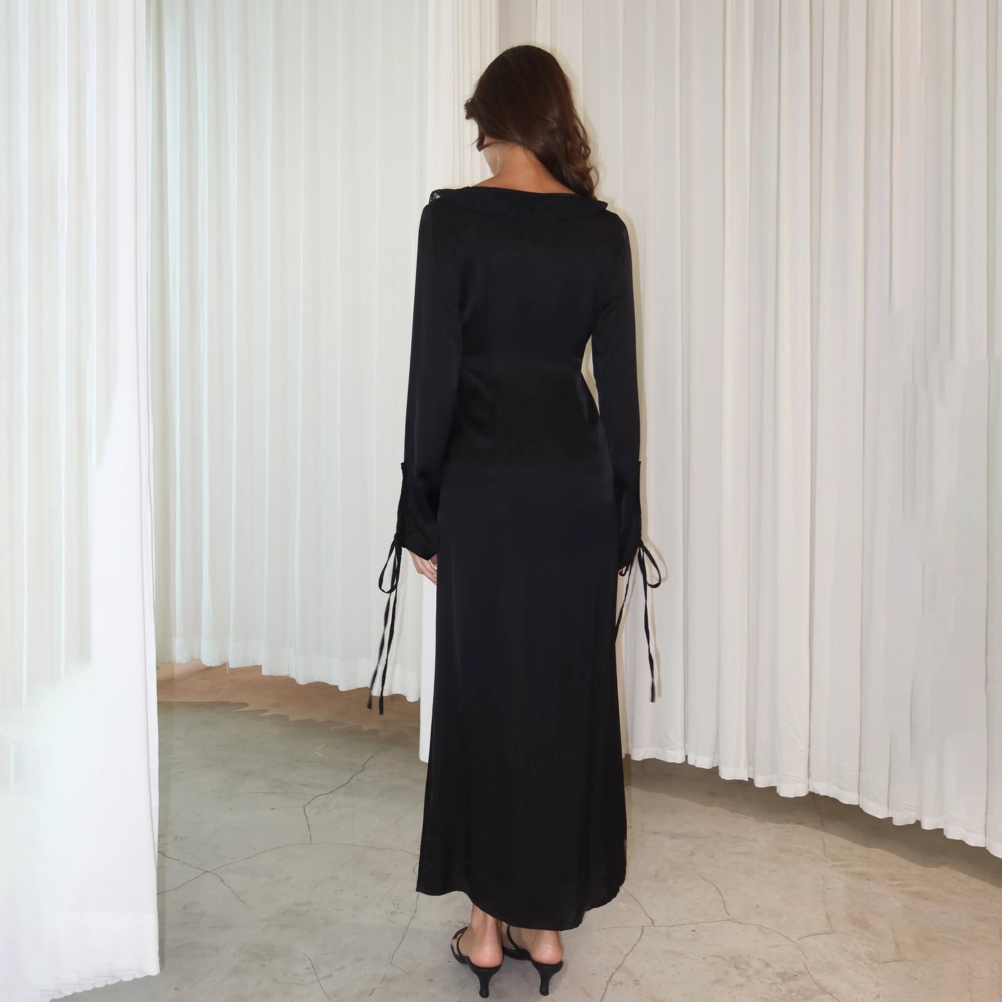 Long Overlay Black