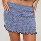 Gardenia Knit Mini Skirt