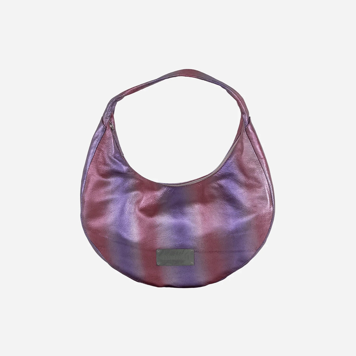 The Circle bag Medium - Pink Metallic