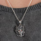 REY EYES MEDUSA NECKLACE IN SILVER