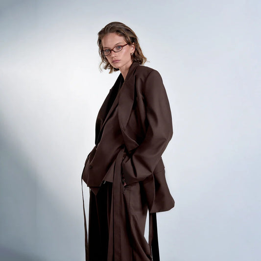 AVANT GARDE JACKET BROWN