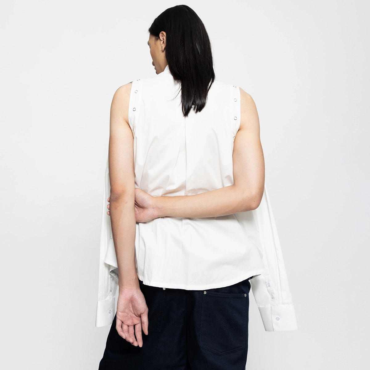 CANOPY OVERSIZE SHIRT WHITE