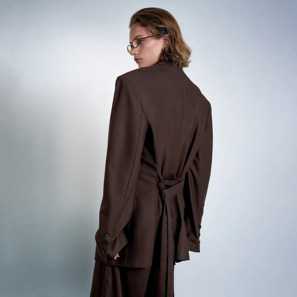 AVANT GARDE JACKET BROWN