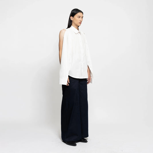 CANOPY OVERSIZE SHIRT WHITE
