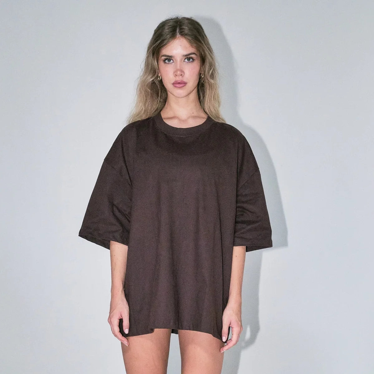 Biggie Tee In Chocolate