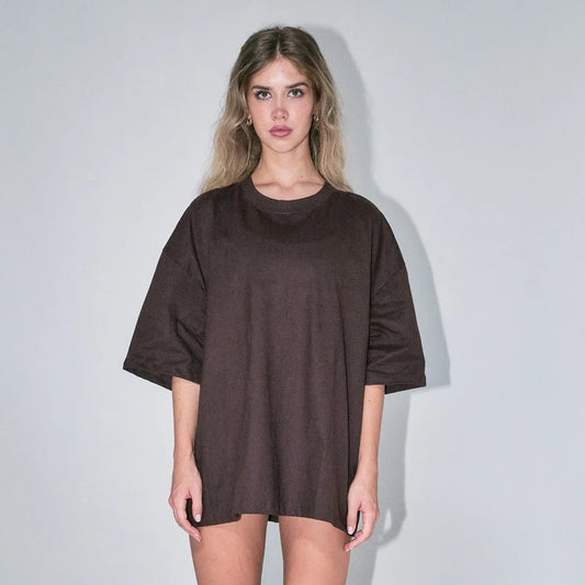 Biggie Tee In Chocolate