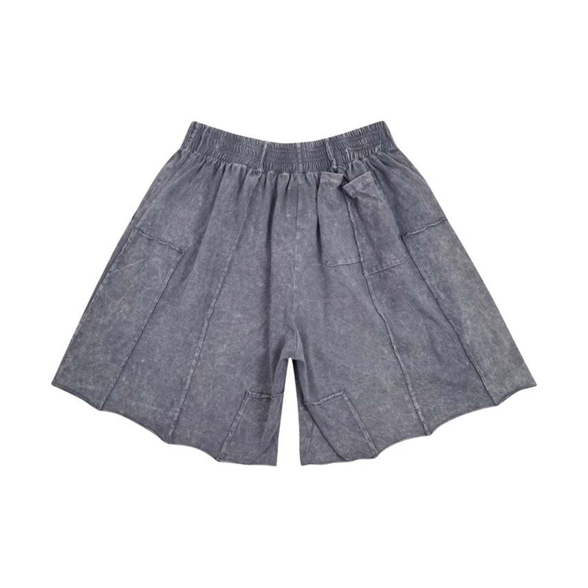 SHORT PIECE STONEWASHED IN GREY