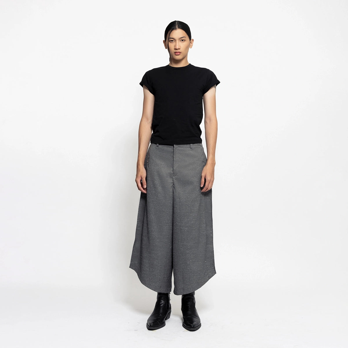 BAY TROUSERS GRAY