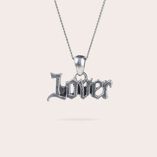 LOVER PENDANT IN SILVER