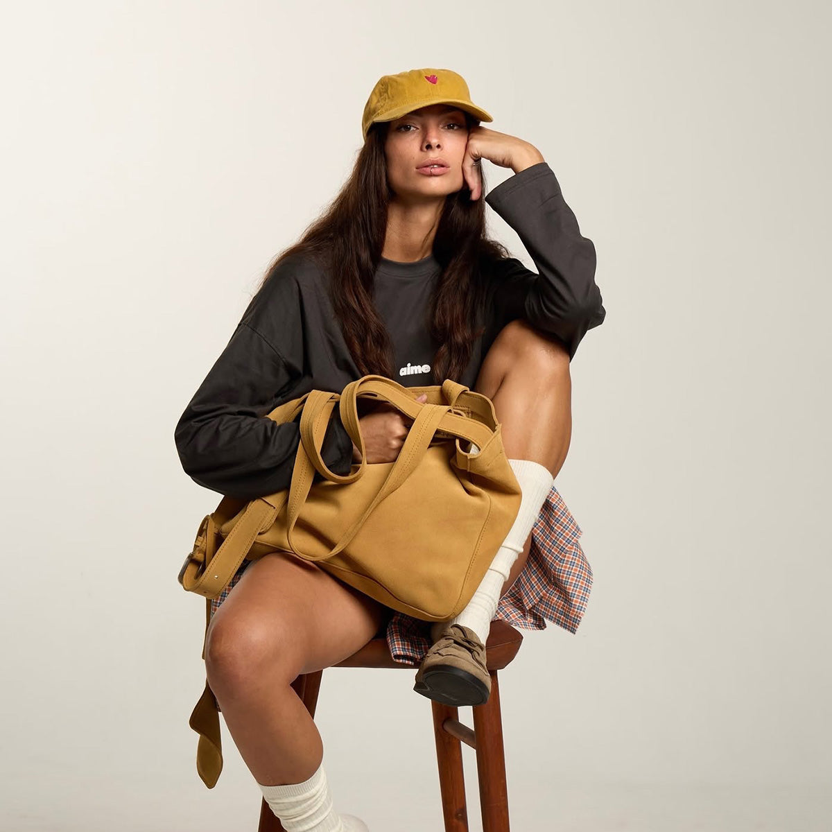 Everything Tote Bag Mustard