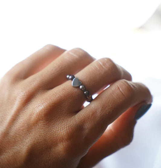 Heart Dark Ring